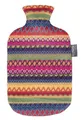 Produktbild: Fashy 6757 25 Wärmflasche ~ Thermoplast- Wärmeflasche mit Kuschelbezug im Peru-Design, geruchsneutral, recyclingfähig, robust und langlebig, fugenloser, schmaler Flaschenhals ~ 2,0 Liter