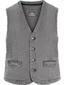 Produktbild: Jan Vanderstorm Herren Weste Torell |freizeitweste Aus Reiner Baumwolle | Große Größen L-7xl grau, L - 52