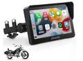 Produktbild: Carpuride Motorrad Navi Carplay Bildschirm W702 CarPlay & Android Auto, 7 Zoll