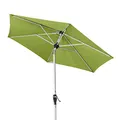 Produktbild: Doppler ACTIVE Auto Tilt 210 - Kurbel Sonnenschirm - Ideal für den Balkon - Mit einfacher Höhenverstellung - ca. 210 cm - Fresh Green