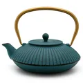 Produktbild: Guss Teekanne 1.1 Liter Gusseisen blaue Asia Gusskanne & Edelstahl Teefiltersieb