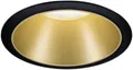 Produktbild: Paulmann 93395 LED-Einbauleuchte GU10 Schwarz (matt), Gold