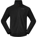 Produktbild: Bergans Herren Hareid Fleece Jacke (Größe L, schwarz)
