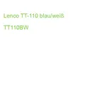 Produktbild: Lenco TT-110 blau/weiß TT110BW (8711902044895)