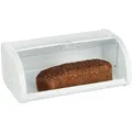 Produktbild: Relaxdays Brotkasten, Weiß, Metall, Kunststoff, 45x17.5x25 cm, Küchenzubehör, Brotkästen & -Körbe