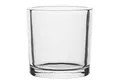 Produktbild: Glasvase HEAVY Windlicht Kerzenglas Vase Glas Tischvase Zylinder, 10 cm