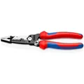 Produktbild: Knipex - 13 72 8 Wirestripper Multifunktions-elektrikerzangen Amerikanisches Modell Mit Mehrkomponenten-hüllen Schwarz Atramentiert 200 Mm