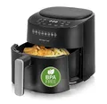 Produktbild: Emerio große digitale Heißluftfritteuse, TOP AirFryer, Frittieren ohne zusätzliches Öl, 4.5 Liter Volumen, 8 Automatik Programme, Cool Touch, BPA frei, schnelle Aufheizung, 1300 Watt, AF-129369