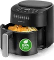 Produktbild: Heißluft-Fritteuse Emerio AF-129369 Air Fryer 4,5 Liter 1300 Watt Friteuse Ofen