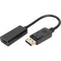 Produktbild: Adapter / Konverter DisplayPort > HDMI schwarz, 15cm