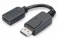 Produktbild: 4016032289241 DP1.1a Cable 0,15m DP/HDMI A M/F DIGITUS