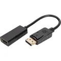 Produktbild: Digitus Adapter / Konverter DisplayPort > HDMI, schwarz
