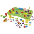 Produktbild: Playtive Knet-Set Spieltisch Knettisch 42 teilig mit Zubehör und 8x Knete ab 3 Jahren