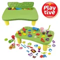 Produktbild: Playtive Knet Set Spieltisch 42 teilig Kinder Knete Set Knetmasse Spielknete Neu