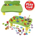 Produktbild: Playtive Knet Set Spieltisch 42 teilig Kinder Knete Set Knetmasse Spielknete NEU