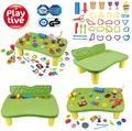 Produktbild: Playtive Knet Set Spieltisch 42 teilig Kinder Knete Set Knetmasse Spielknete Neu