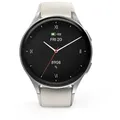 Produktbild: Hama Smartwatch 8900 GPS AMOLED Silber IP68 Fitnessuhr