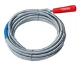 Produktbild: ROTHENBERGER Industrial Rohrreinigungsspirale 7 m | aus Federstahl | Ø Spirale: 9 mm; Mit Rückholbohrer und Handkurbel | Rohre aus Kunststoff, Gusseisen oder Steinzeug | 072985E