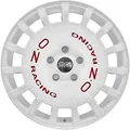 Produktbild: 1x OZ RALLY RACING race white + red lettering 8.0Jx18 5x112 ET35
