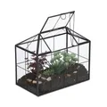 Produktbild: Pflanzenterrarium Tischterrarium Pflanzencontainer Kakteenhaus Glaskasten Haus