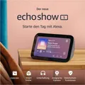 Produktbild: Amazon Echo Show 5, 8 Smart Display 3.Gen Alexa NEU OVP Anthrazit Weiß Graublau