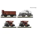 Produktbild: Fleischmann Güterwagen Fleischmann 6660120 N 4er-Set: Güterzug der DRG