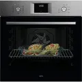 Produktbild: AEG 5000 SurroundCook® / Einbaubackofen / Aqua-Reinigungsfunktion / Edelstahl mit Antifingerprint NBU5A20SM - Silber