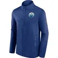 Produktbild: Edmonton Oilers NHL Fanatics Authentic Pro Rink Fleece Jacke-M - Schwarz - M