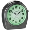 Produktbild: Atlanta 1668/4 Wecker Quarz analog anthrazit leise ohne Ticken mit Licht Sensor