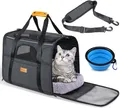 Produktbild: Morpilot Katzentransportbox Für Große Katzen Und Welpen Bis 7Kg, Katzenbox Hunde