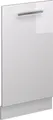 Produktbild: Vicco Geschirrspülblende Fame-Line, 45 cm ohne Arbeitsplatte, Weiß Hochglanz/Weiß