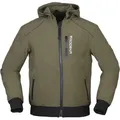Produktbild: Modeka Clarke wasserdichte Motorrad Textiljacke, grün, Größe M für Männer