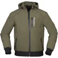 Produktbild: Herren Motorrad Hoodie Jacke M - Modeka Clarke - wasserdicht Touring olive