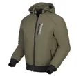 Produktbild: Modeka Clarke olive Gr. M Softshell Motorradjacke wasserdicht, mit Kapuze grün