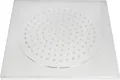 Produktbild: Edelstahl Decken Regendusche, ultraflacher Duschkopf für entspannenden Wasserfluss, 370 x 370 x 15 mm