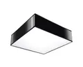 Produktbild: SOLLUX lighting Deckenleuchte Deckenleuchte Horus 35 Schwarz, Nicht enthalten