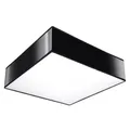 Produktbild: Modern Deckenlampe HORUS 35 Schwarz PVC  E27 LED Sollux Lighting Arbeitzimmer