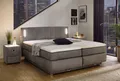 Produktbild: Jockenhöfer Gruppe Boxspringbett Kati erhältlich in der Größe 180x200cm, mit Topper, Bettkasten und höhenvariablen Kopfteil (96 cm - 108 cm)