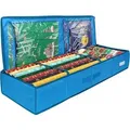 Produktbild: Aufbewahrungstasche Geschenkpapierrollen Organizer 104x35x15cm(Blau)