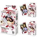Produktbild: 3 x Fujifilm instax mini Heart Sketch Instant Film 10 Aufnahmen ! MDH 01/2027