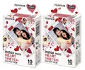 Produktbild: Fuji Instax Mini Heart Sketch Herzen Film 2x10= 20 Aufnahmen Mini 11 12 Classic