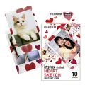 Produktbild: instax mini film 10 shot pack, HEARTS border mini 10 shot, Hearts border