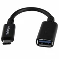 Produktbild: USB A zu USB-C-Kabel Startech USB31CAADP           Schwarz