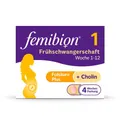 Produktbild: Femibion® 1 Frühschwangerschaft Nahrungsergänzung, SSW 1-12, Folsäure