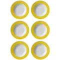 Produktbild: Ritzenhoff & Breker DOPPIO Suppenteller 22 cm gelb 6er Set
