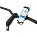 Produktbild: FISCHER Fahrrad-Smartphonehalter Silikon, schwarz aus Silikon, passend für alle gängigen Smartphones von