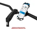 Produktbild: FISCHER Fahrrad-Smartphonehalter Silikon, schwarz