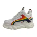 Produktbild: Buffalo CLD Chai Sneaker Vegan..Limited ED. 2025 Rainbow Love IS Love Nummerierung von 36 bis 40, Weiß, 37 EU