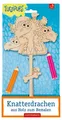 Produktbild: Furzipups Knatterdrachen aus Holz zum Bemalen Caketopper