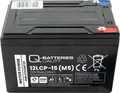 Produktbild: Q-Batteries 12LCP-15 / 12V - 15Ah Blei Akku Zyklentyp AGM - Deep Cycle VRLA Schraubanschluss M5